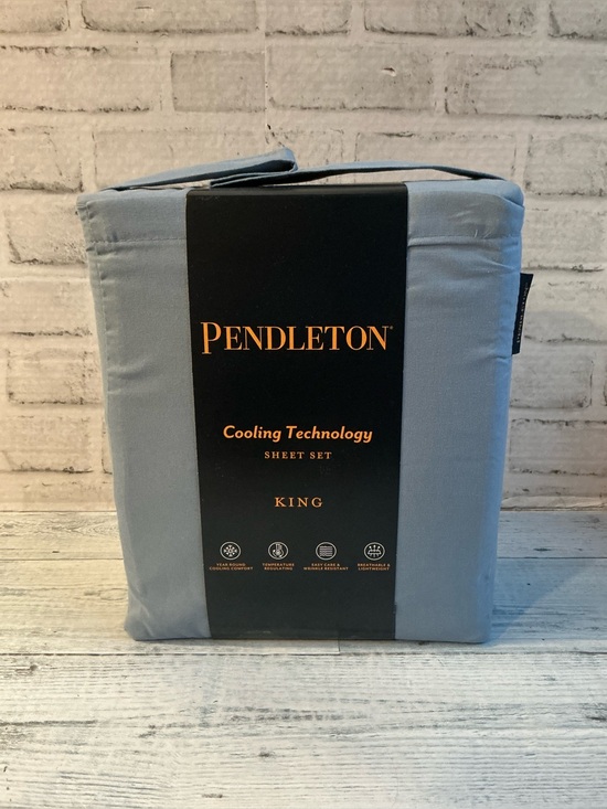 Pendleton Other - Pendleton 4Pc King Size Cooling Sheet Set - Dusty Blue